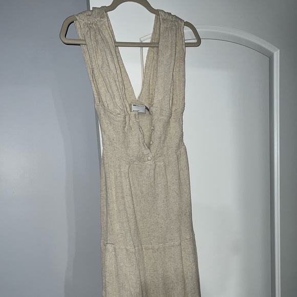 ASOS Midi Sundress in Oatmeal - Picture 7 of 7